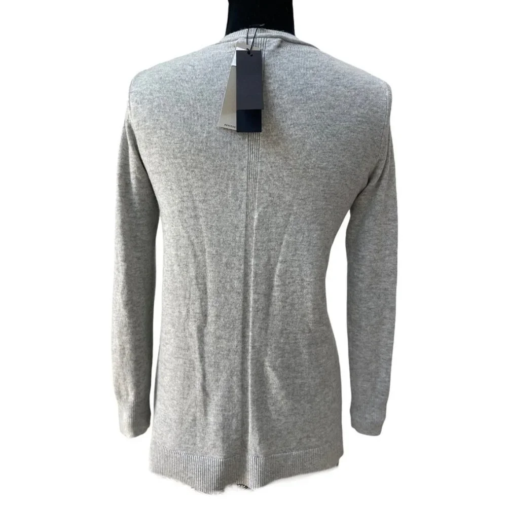 Banana Republic Cashmere Blend Tunic Gray Sweater - Picture 2 of 10